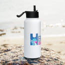 Stainless steel water bottle with a straw lid - Ivan Art Landscaping, LLCStainless steel water bottle with a straw lidProduct mockup3129926_20175